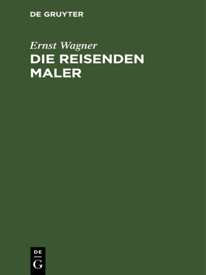 cover image of Die reisenden Maler